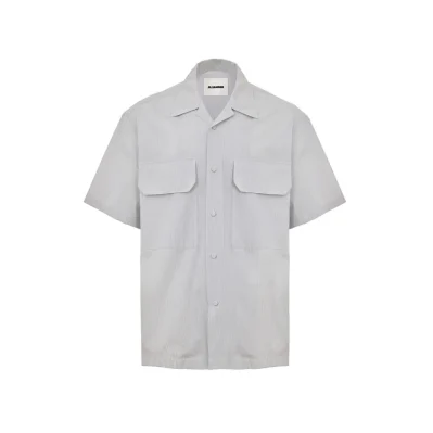 Blue Cotton Shortsleeve