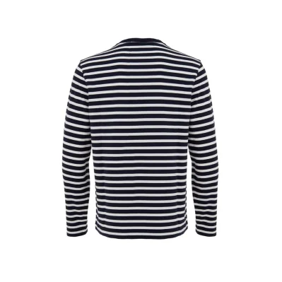 Blue Cotton Long Sleeve