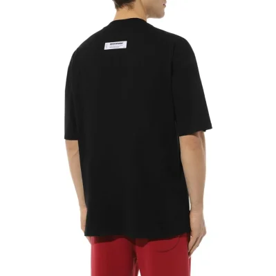 Black Cotton T-Shirt