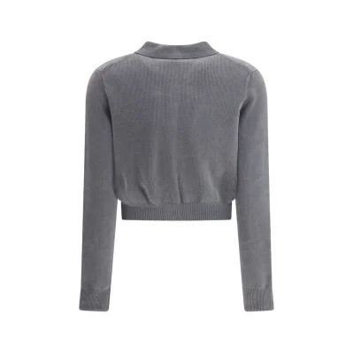 Polo Cardigan crop