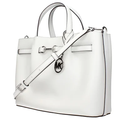 White Leather Handbags