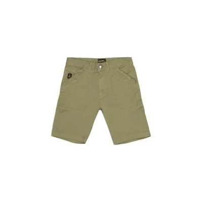 Green Cotton Bermuda