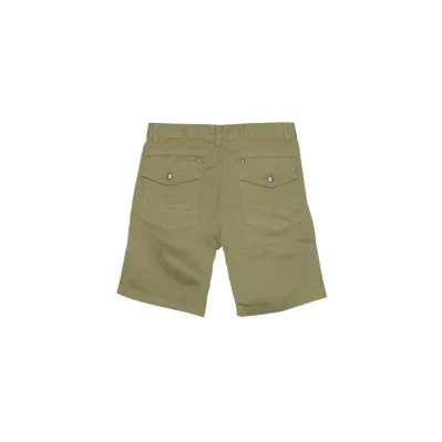 Green Cotton Bermuda