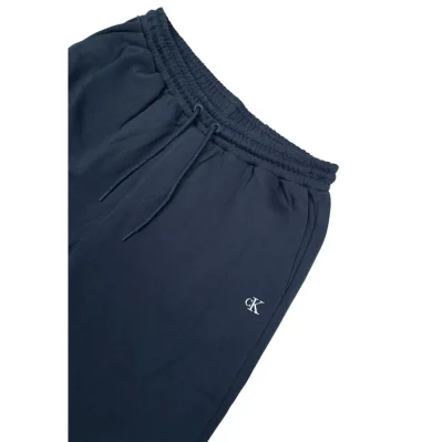 Blue Organic Cotton Joggers Workout Pant