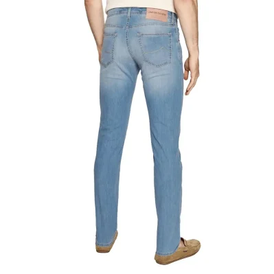 Blue Cotton Jeans & Pant