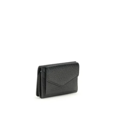 Wallet with white stitch