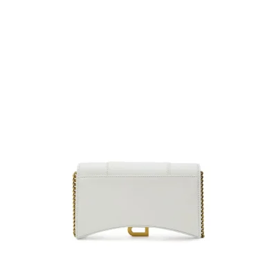 White Leather Shoulder Bag