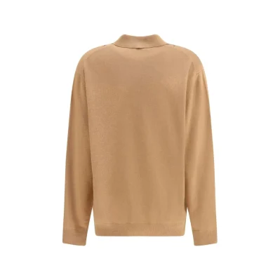 Diamond pattern polo Sweater