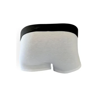 White Polyester Boxer