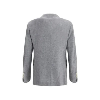 Cashmere and silk flannel Blazer