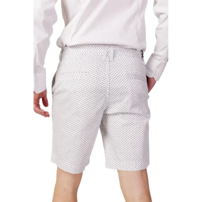 White Cotton Bermuda