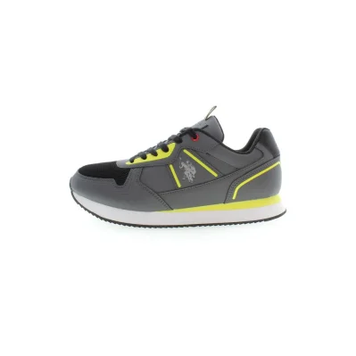 Brown Polyester Men Sneaker