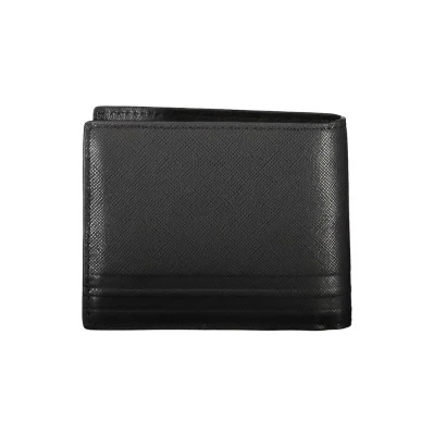 Black Leather Men Wallet
