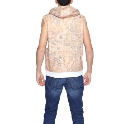 Beige Polyester Hoody
