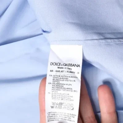 Light Blue Cotton GOLD Dress Formal Shirt