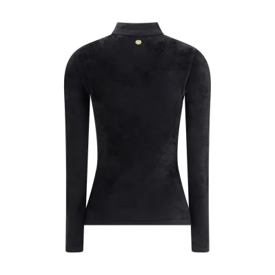 Chenille Top with half nec