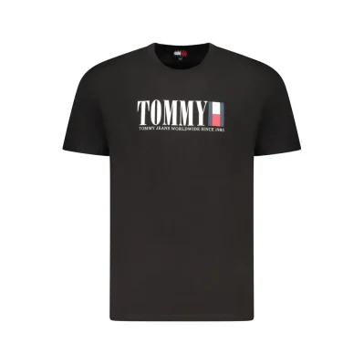 Black Cotton T-Shirt
