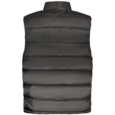 Black Nylon Men Jacket