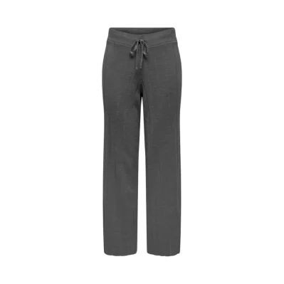 Gray Marabou Pant