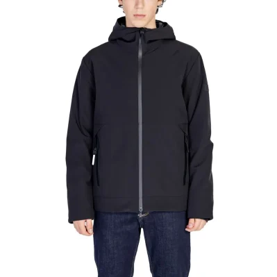 Black Polyamide Jackets & Coat