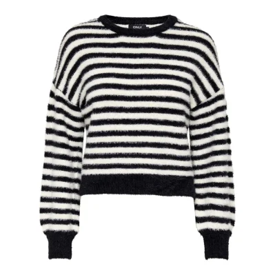 Black And White Marabou Sportswear