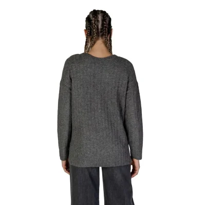 Gray Marabou Sweater