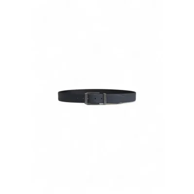 Blue Leather Belt