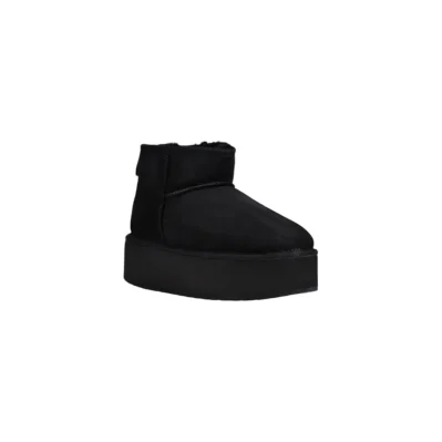 Black Leather Ankle