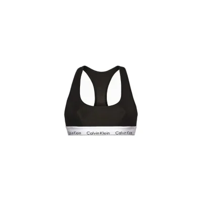 Black Cotton Bra