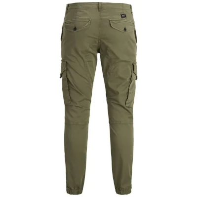 Green Cotton Skinny Pant