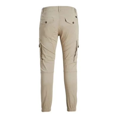Beige Cotton Pant