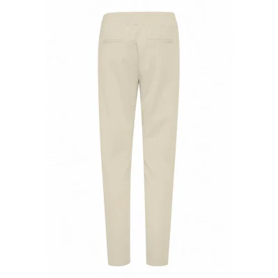 Beige Polyester Pant