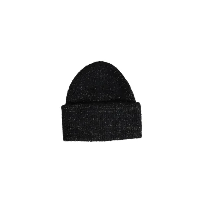 Black Recycled Polyester Caps Baseball Hat