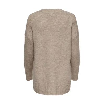 Beige Marabou Sweater