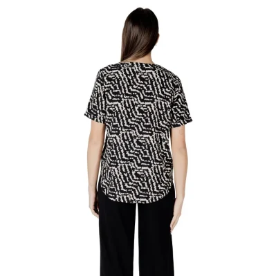 Black Viscose Blouse