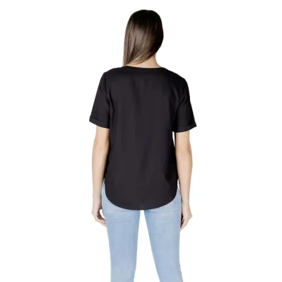 Black Viscose Blouse