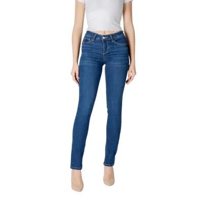 Blue Cotton Mom Jean