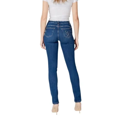 Blue Cotton Mom Jean