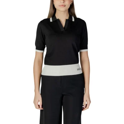 Black And White Viscose Sweater