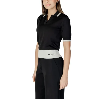 Black And White Viscose Sweater