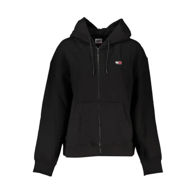 Black Cotton Women Sweater