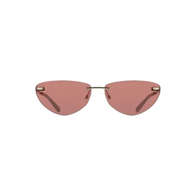 Pink Metal Women Sunglass