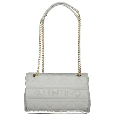 Gray Polyethylene Women Handbag