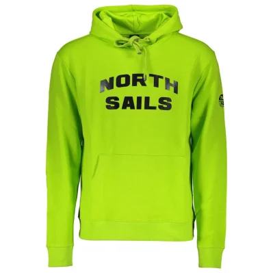 Green Cotton Men Sweater