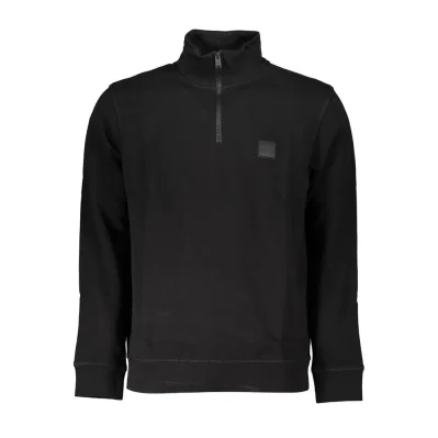Black Cotton Sweater