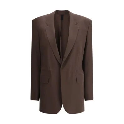 Silk Blazer Jacket