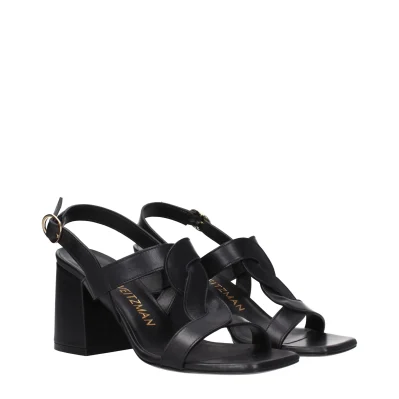 Black Leather Platforms