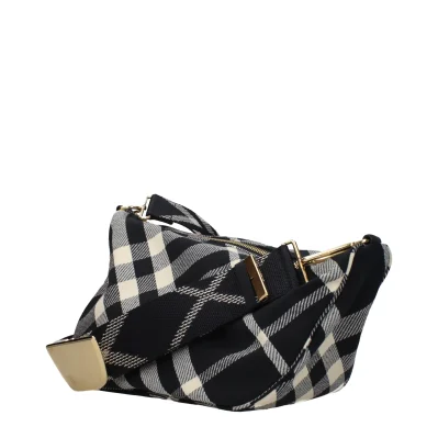 Black Fabric Crossbody Bags