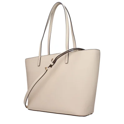 Beige Leather Shoulder Bags