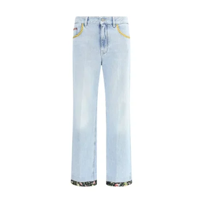Floral edge Jeans